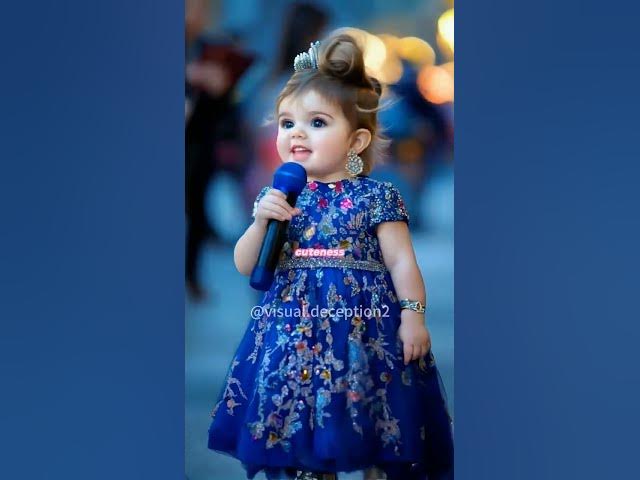 Video thumbnail for #cute #cutebaby #baby #kids #love #ai #baile #babygirl usa