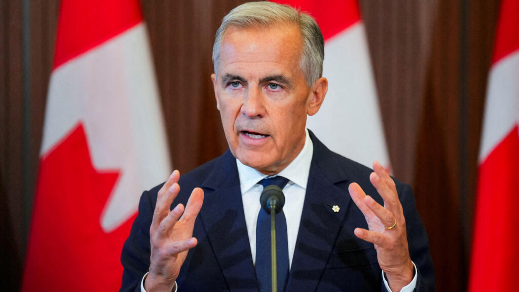 Video thumbnail for Canada's Carney seeks closer Europe ties to counter hostile US