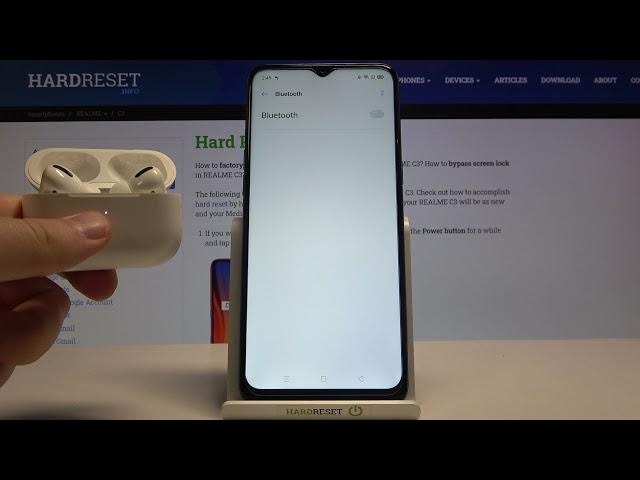 Video thumbnail for How to Connect AirPods to Realme C3 – Wireless Headphones