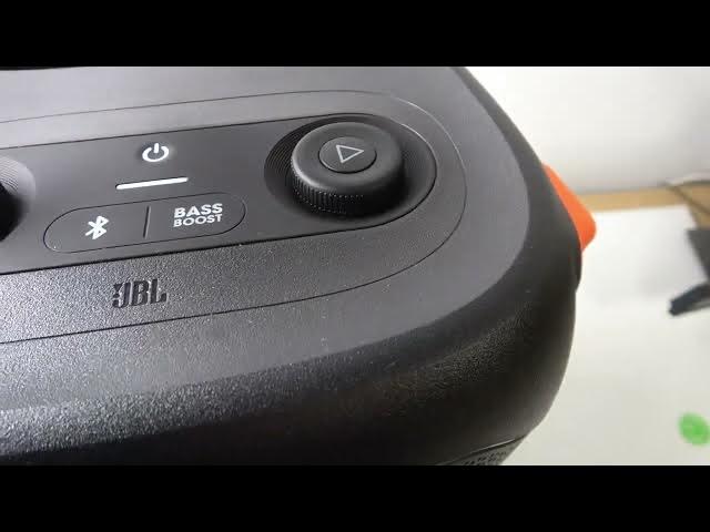 Video thumbnail for How to Reset JBL Party Box 110 - Hard Reset JBL Party Box 110