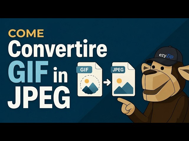 Video thumbnail for 🖼️ Come Convertire GIF in JPEG Online Gratis | Senza Installare Alcun Software