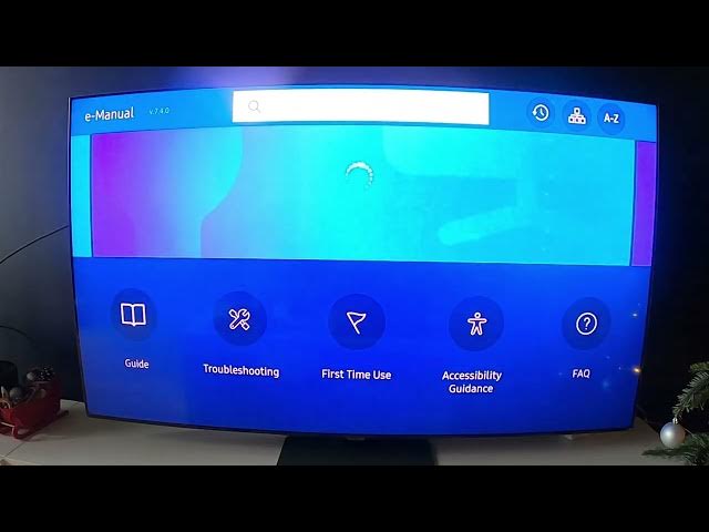 Video thumbnail for How to Enter E-Manual on Samsung TV Q80A?