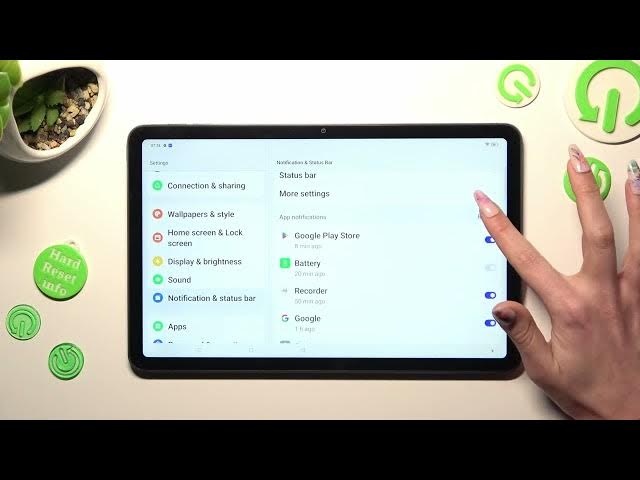Video thumbnail for How to Turn On / Off App Notifications on Oppo Pad Air