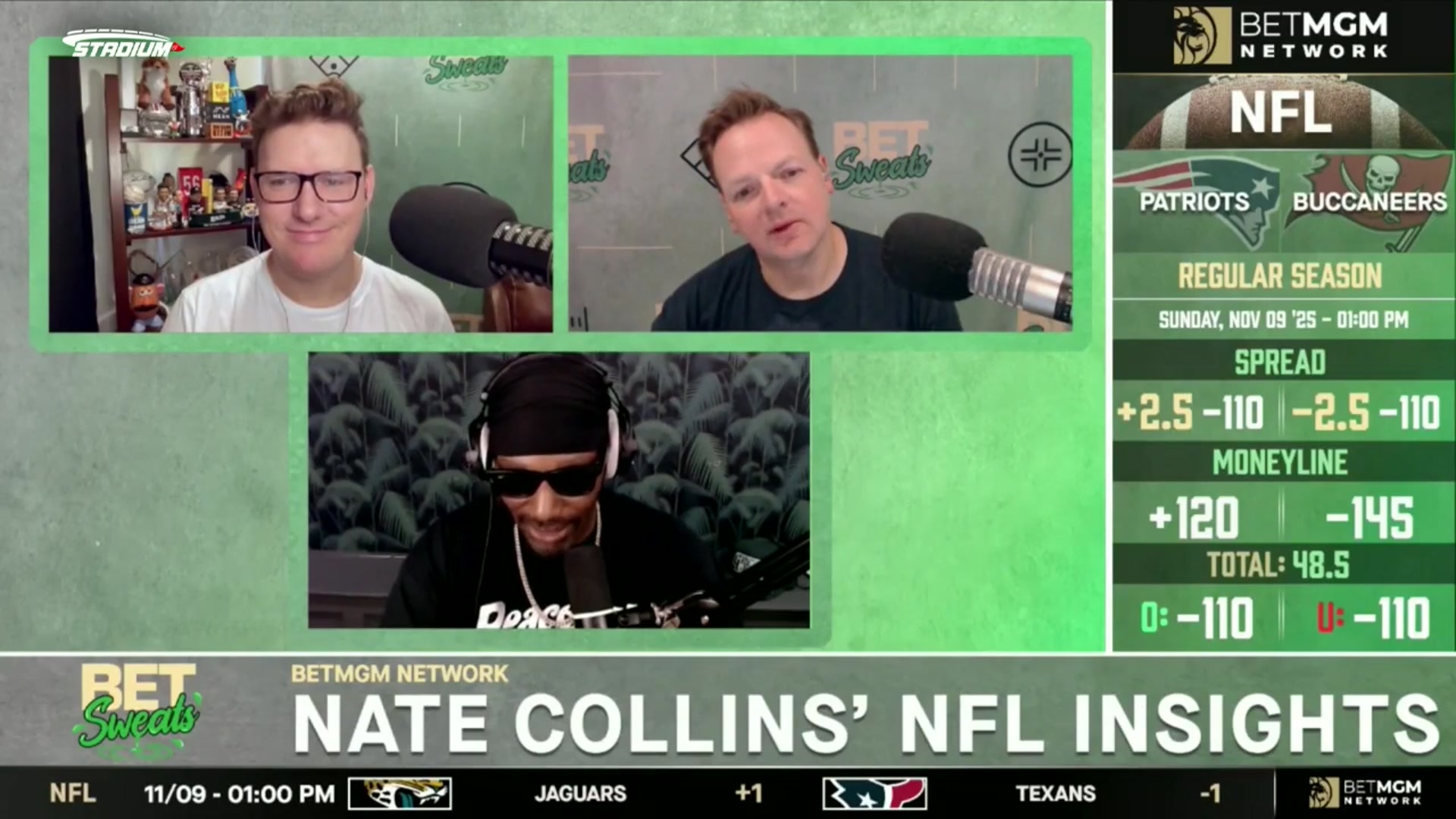 'Video thumbnail for Is Patriots vs Buccaneers the Best Game of the Weekend?'