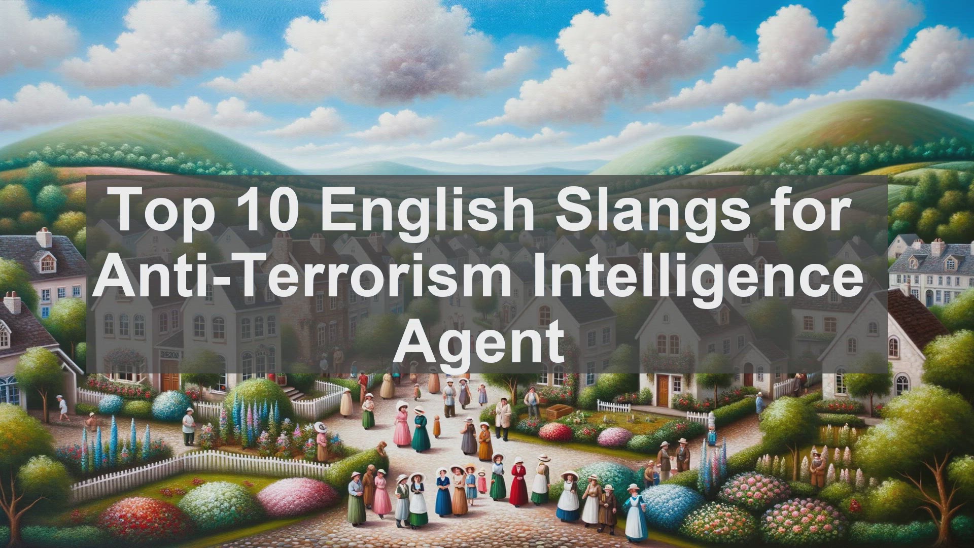 'Video thumbnail for Top 10 English Slangs for AntiTerrorism Intelligence Agent'