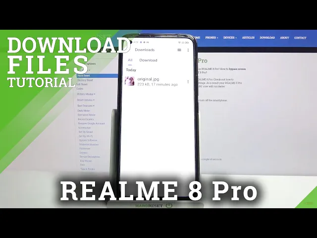 Video thumbnail for How to Find Downloaded Files in REALME 8 Pro – Find Folder with Downloads