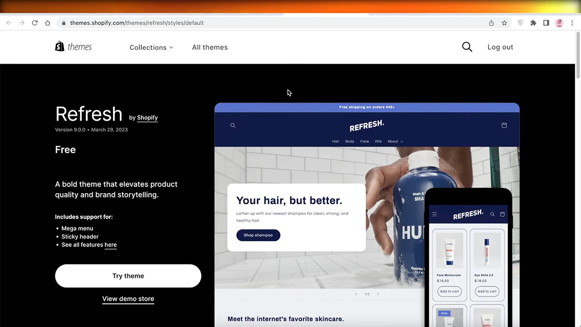 'Video thumbnail for How To Design Refresh Theme On Shopify'