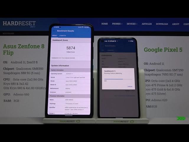 Video thumbnail for ASUS ZenFone 8 Flip vs GOOGLE Pixel 5 - Geekbench 5 Vulkan GPU