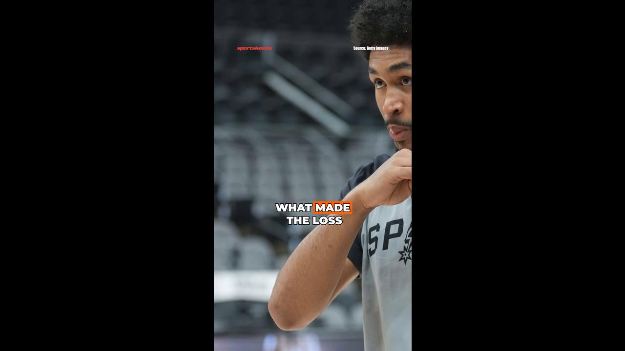 Video thumbnail for Dylan Harper Breaks David Robinson’s Spurs Playoff Record in NBA Finals Debut