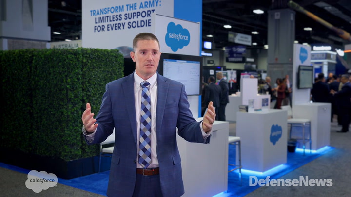 Video thumbnail for How Salesforce is streamlining Army operations with AI agents