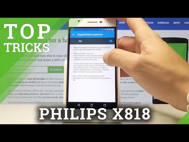 Video thumbnail for Top Tricks for PHILIPS X818 - Super Features / Tips & Hacks