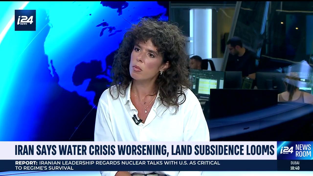 Video thumbnail for Iran says water crisis worsening, land subsidence looms