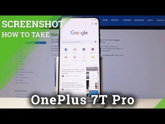 Video thumbnail for How to Capture Screen in OnePlus 7T Pro - Take Screenshot