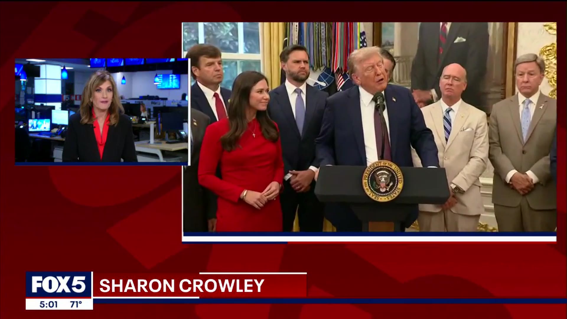 'Video thumbnail for Trump planning to send guard troops to other cities'
