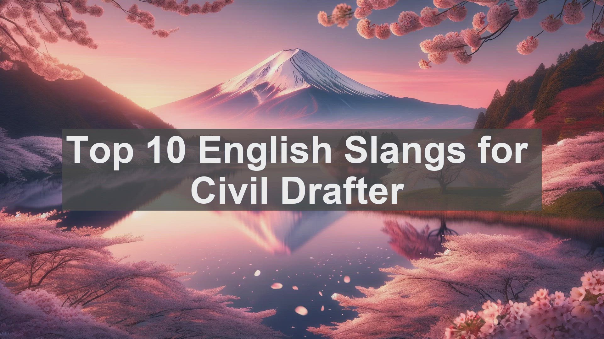 'Video thumbnail for Top 10 English Slangs for Civil Drafter'