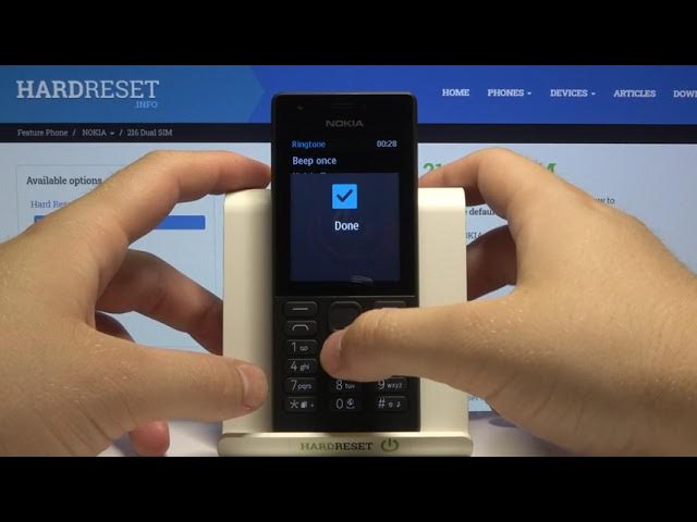 Video thumbnail for How to Change Ringtone in NOKIA 216 – Switch Ringing Tone
