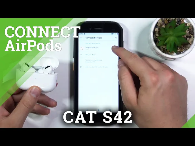 Video thumbnail for How to Connect AirPods to CAT S42 – Bluetooth Connection