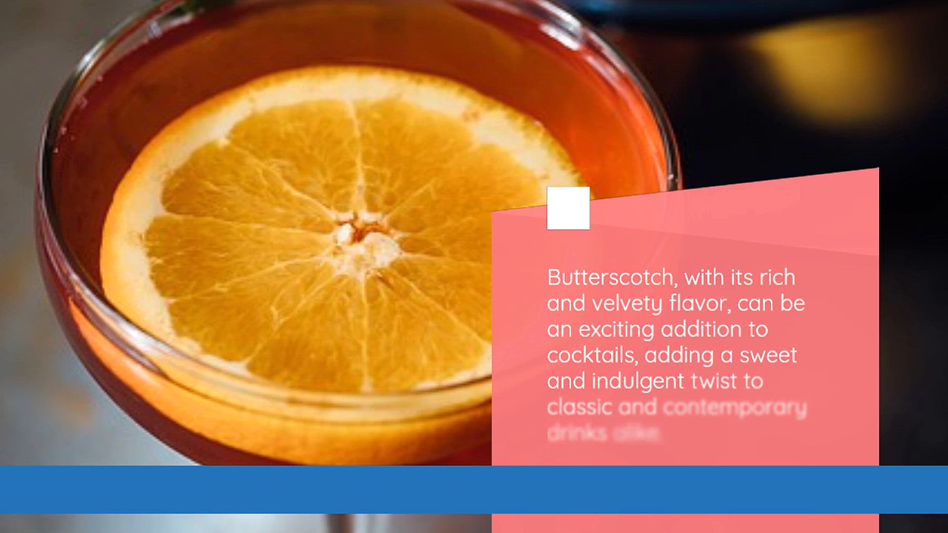 'Video thumbnail for Butterscotch and Mixology: Elevating Your Cocktails with Rich and Buttery Notes'