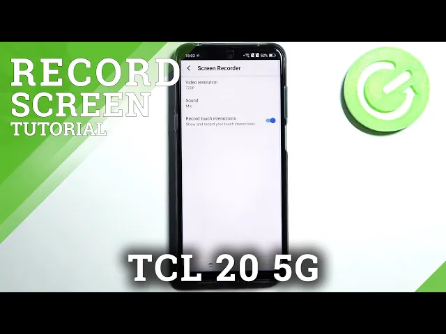 Video thumbnail for How to Change Screen Recorder Sound Settings in TCL 20 5G?