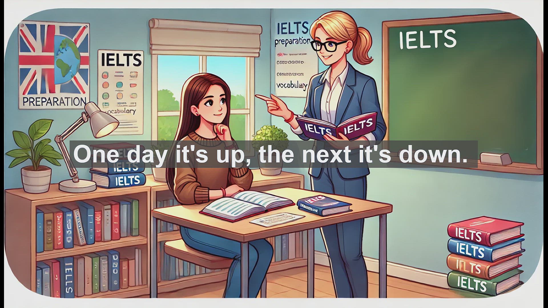 'Video thumbnail for 2500 Must Know IELTS 6.5 Vocabulary - IELTS Vocabulary: Understanding 'Fluctuation''