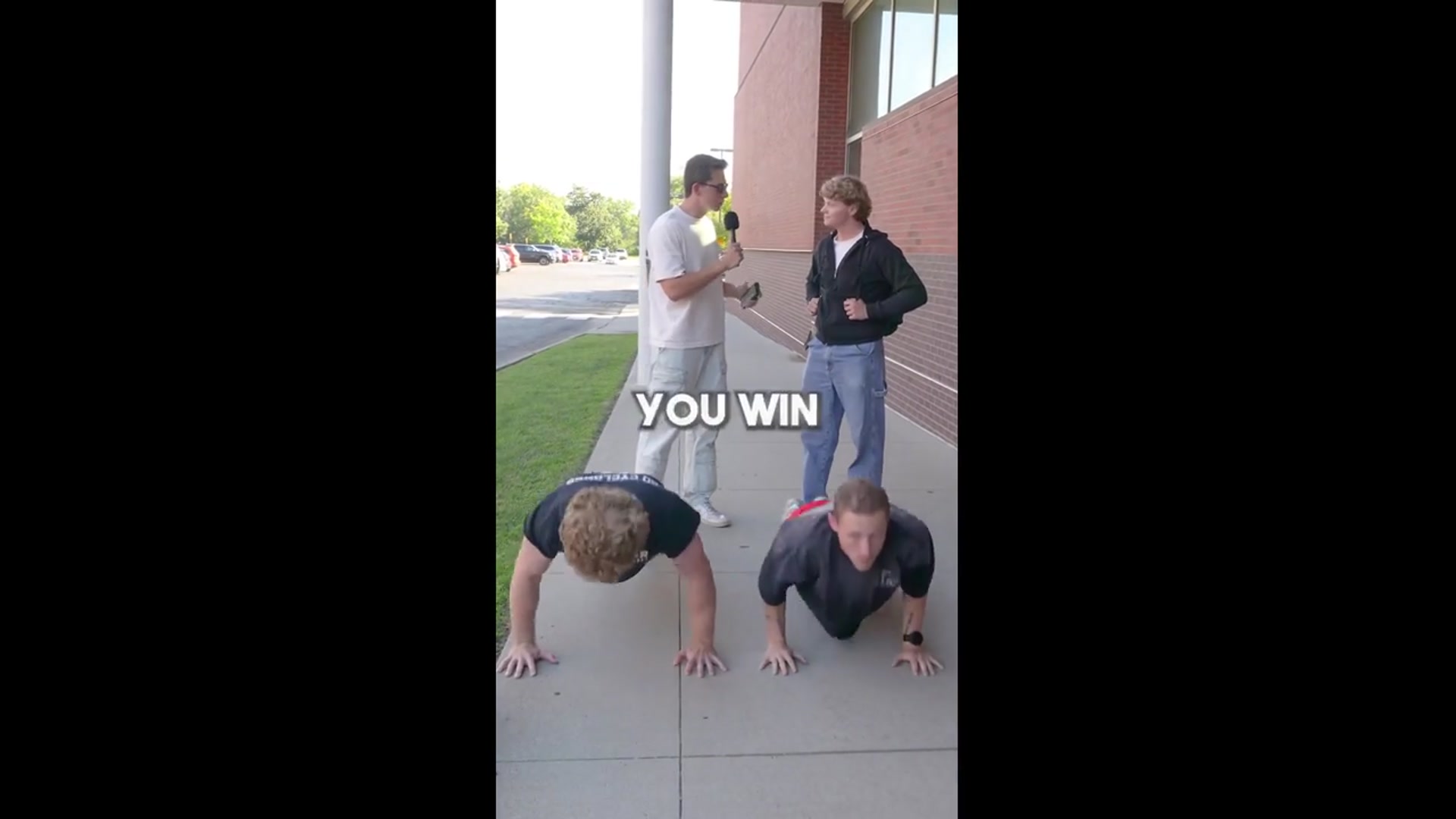 'Video thumbnail for chris stocks: pushup challenge for $100 with milk trivia!'