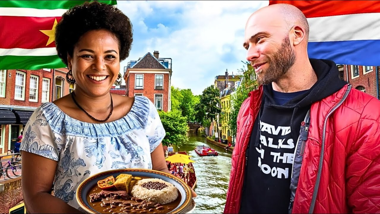 'Video thumbnail for Surinamese Food To Try Before You Die!! Rotterdam, Netherlands Food Marathon!!'