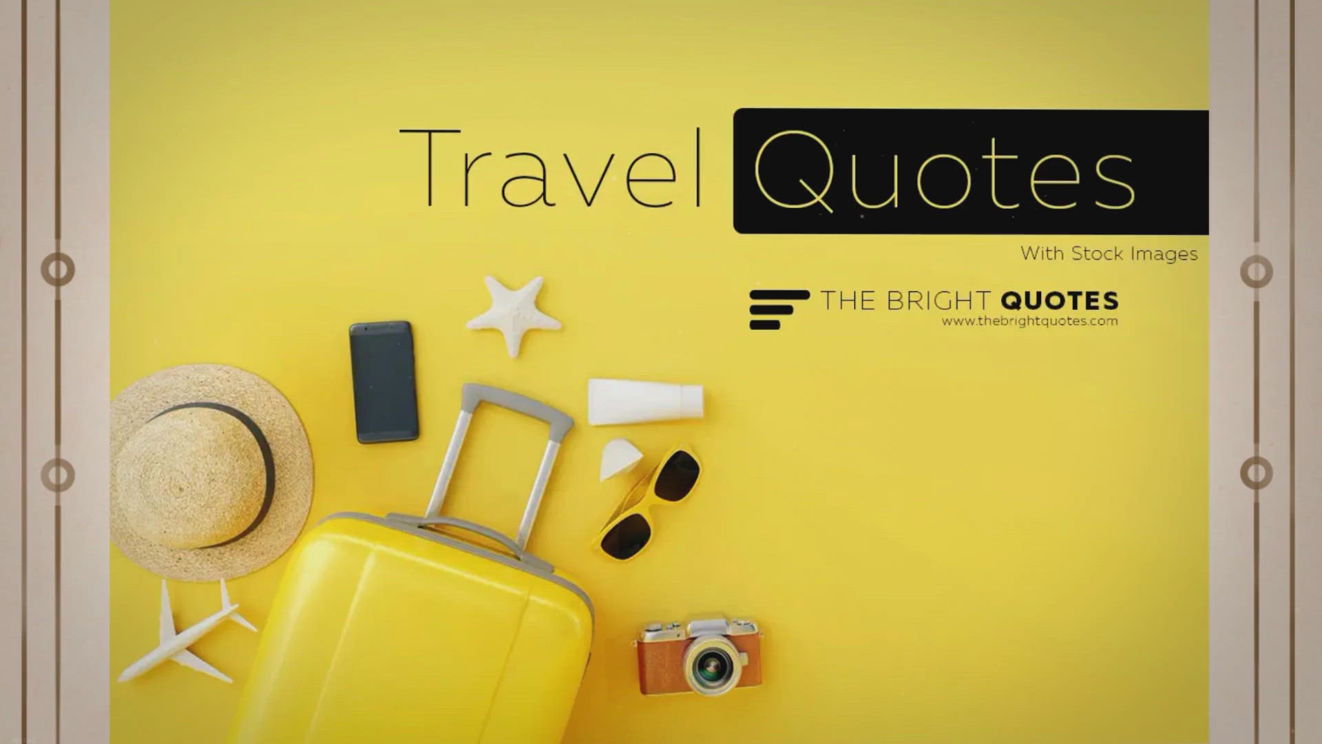 Video thumbnail for Start Your Journey With These 99 Inspiring Travel Quotes