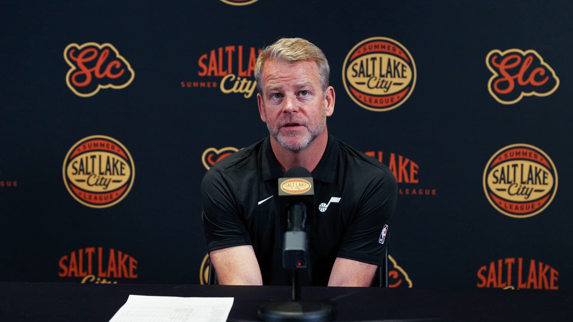 Video thumbnail for Steve Wojciechowski Praises Focus of Darryn Peterson, Justin Harmon's Growth