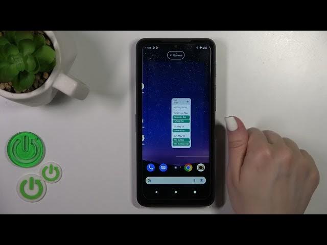 Video thumbnail for How to Add & Remove Home Screen Widgets on CAT S75? - Manage Widgets