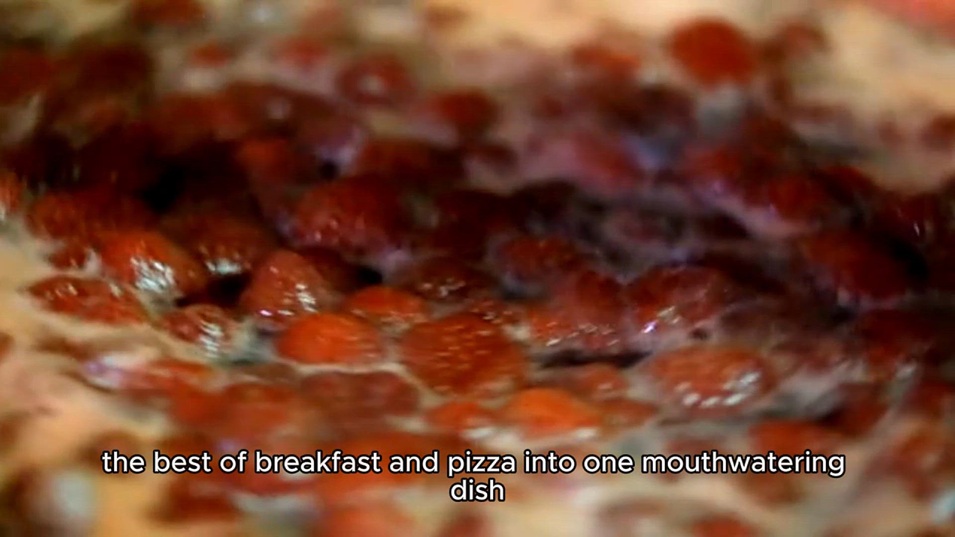 Video thumbnail for breakfast pizza recipe