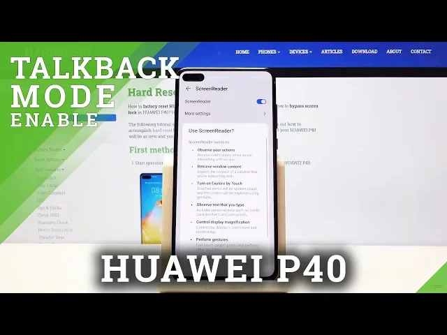 Video thumbnail for How to Turn Off Talkback in HUAWEI P40 – Switch Off Screen Reader