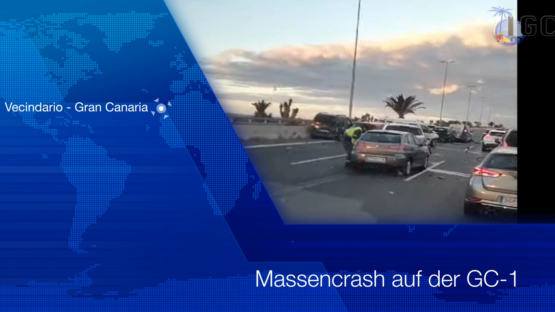 'Video thumbnail for Massencrash auf der GC-1'
