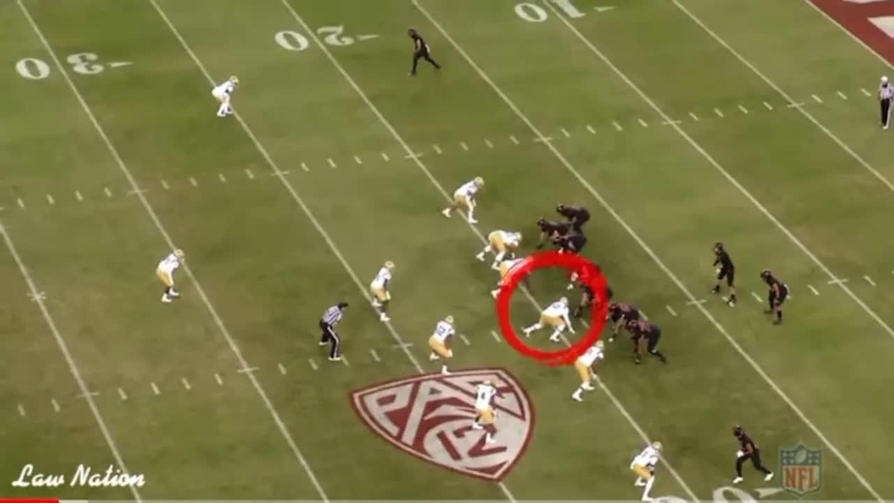 Video thumbnail for law nation sports: osa odighizuwa film analysis - length and leverage