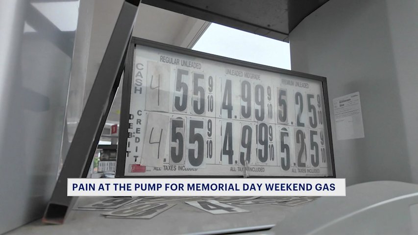 Video thumbnail for 'I'm staying put.' High gas prices frustrate Bronx drivers during Memorial Day weekend