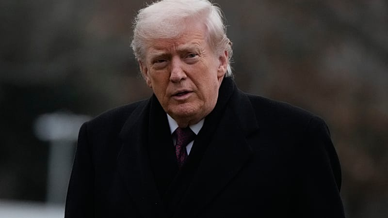 Video thumbnail for Donald Trump defends first year back in office in politically charged speech