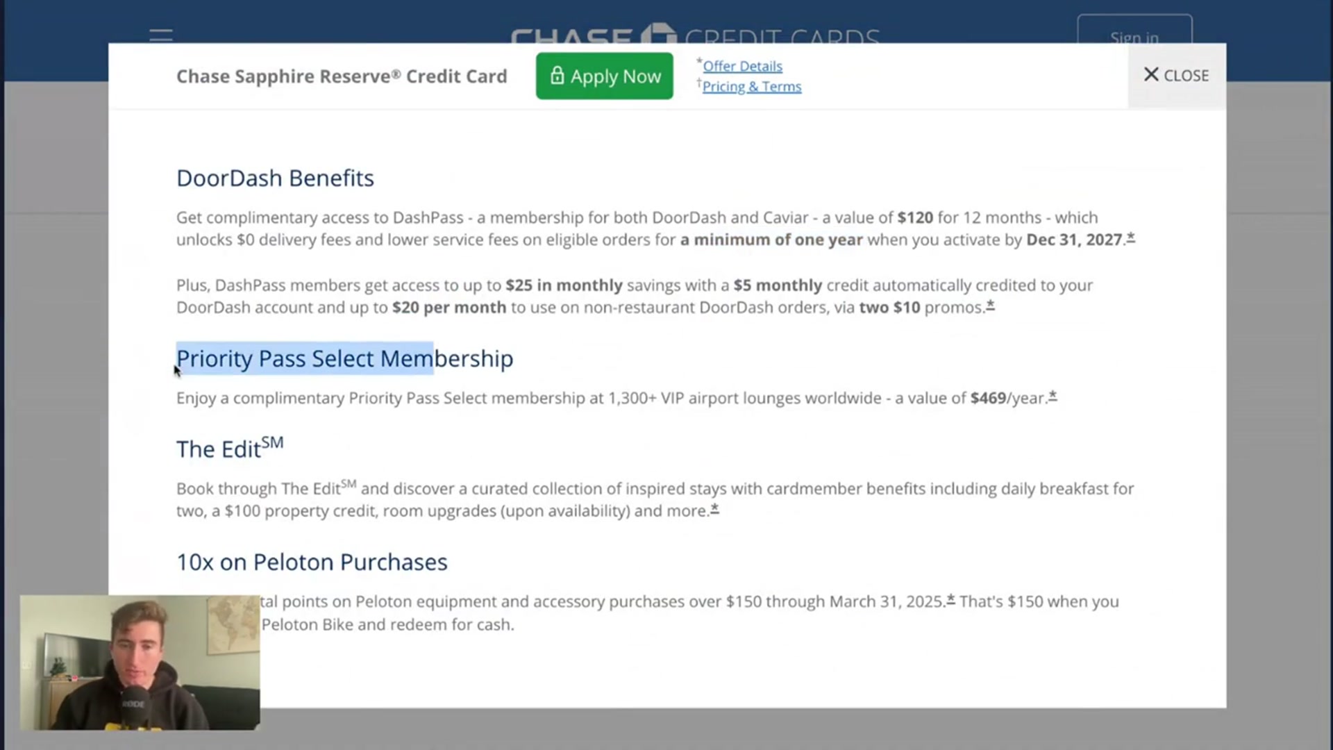 'Video thumbnail for anthony venture: chase sapphire reserve upgrade? my points & travel rewards strategy'