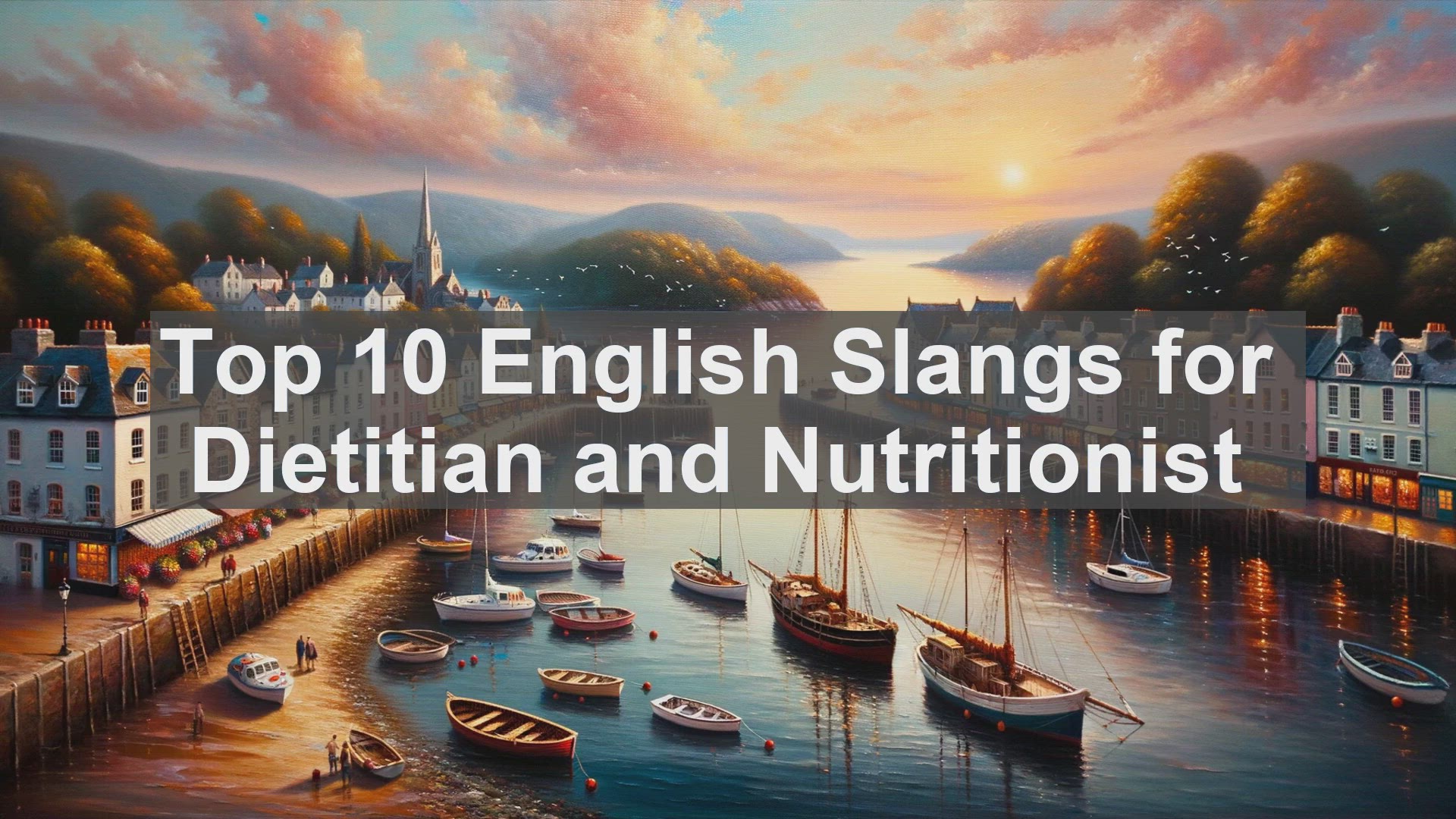 'Video thumbnail for Top 10 English Slangs for Dietitian and Nutritionist'
