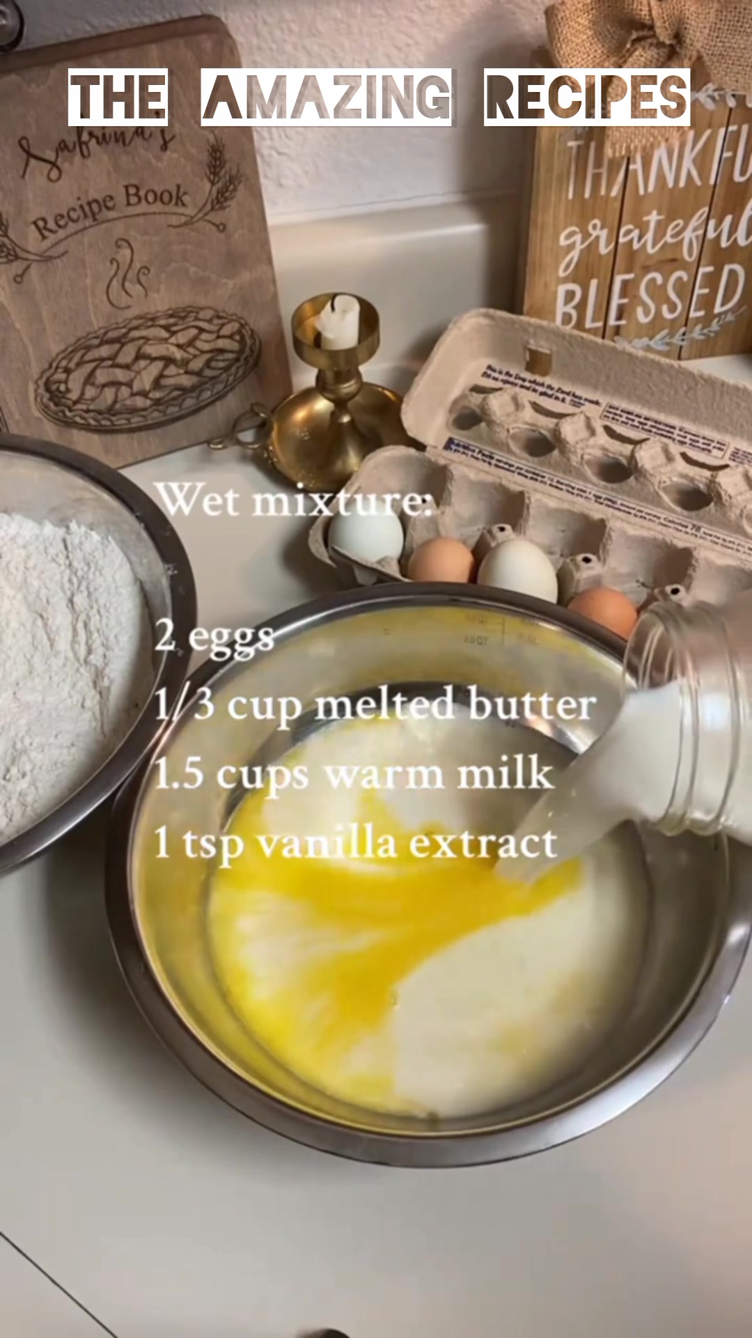 Video thumbnail for Easy waffle recipe