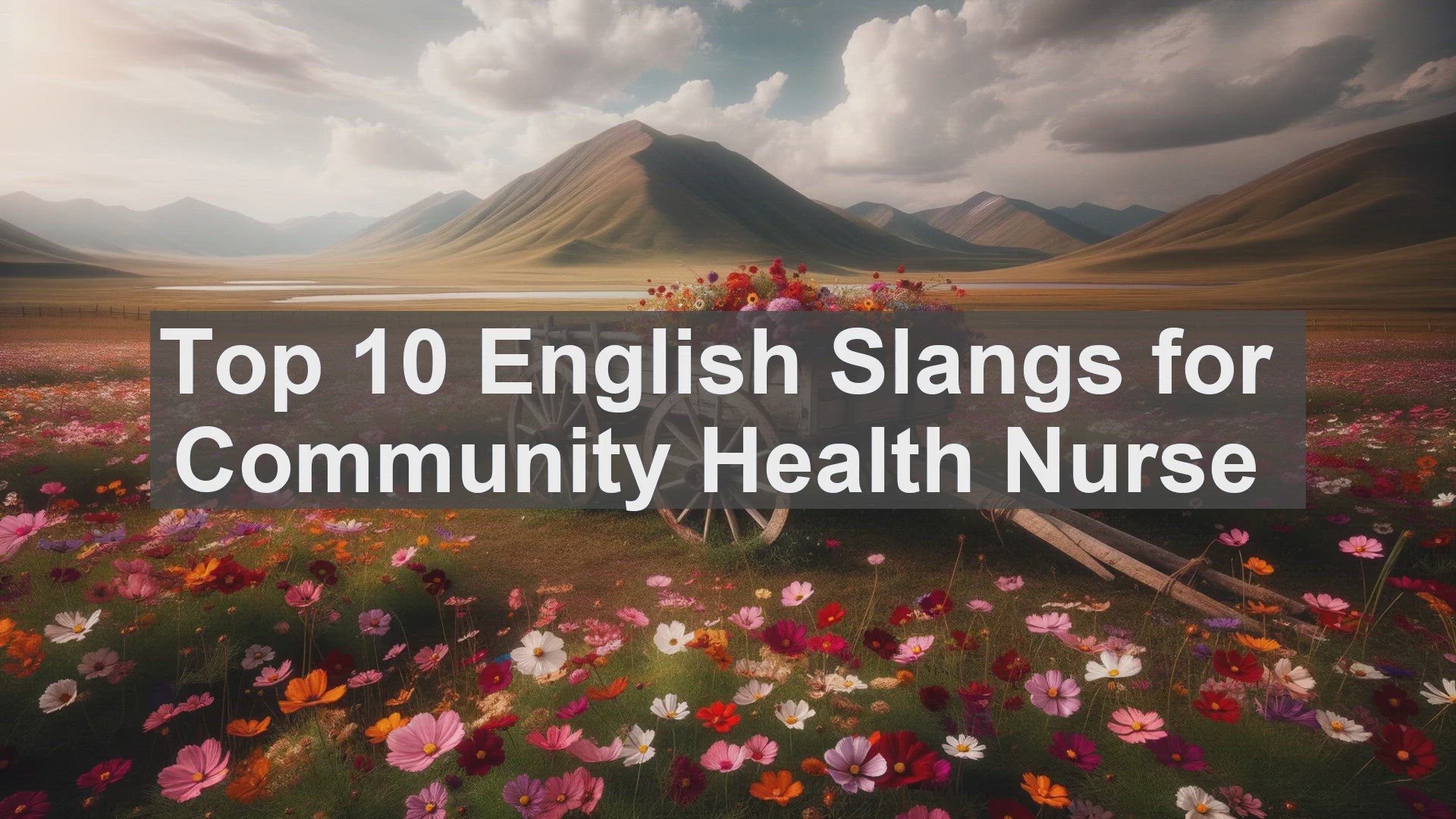 'Video thumbnail for Top 10 English Slangs for Community Health Nurse'
