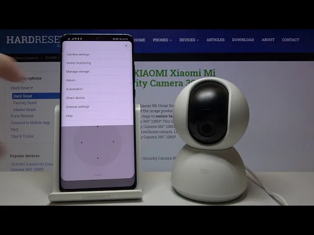 Video thumbnail for How to Change Time Zone in XIAOMI MI Home Security Camera 360 – Time Settings