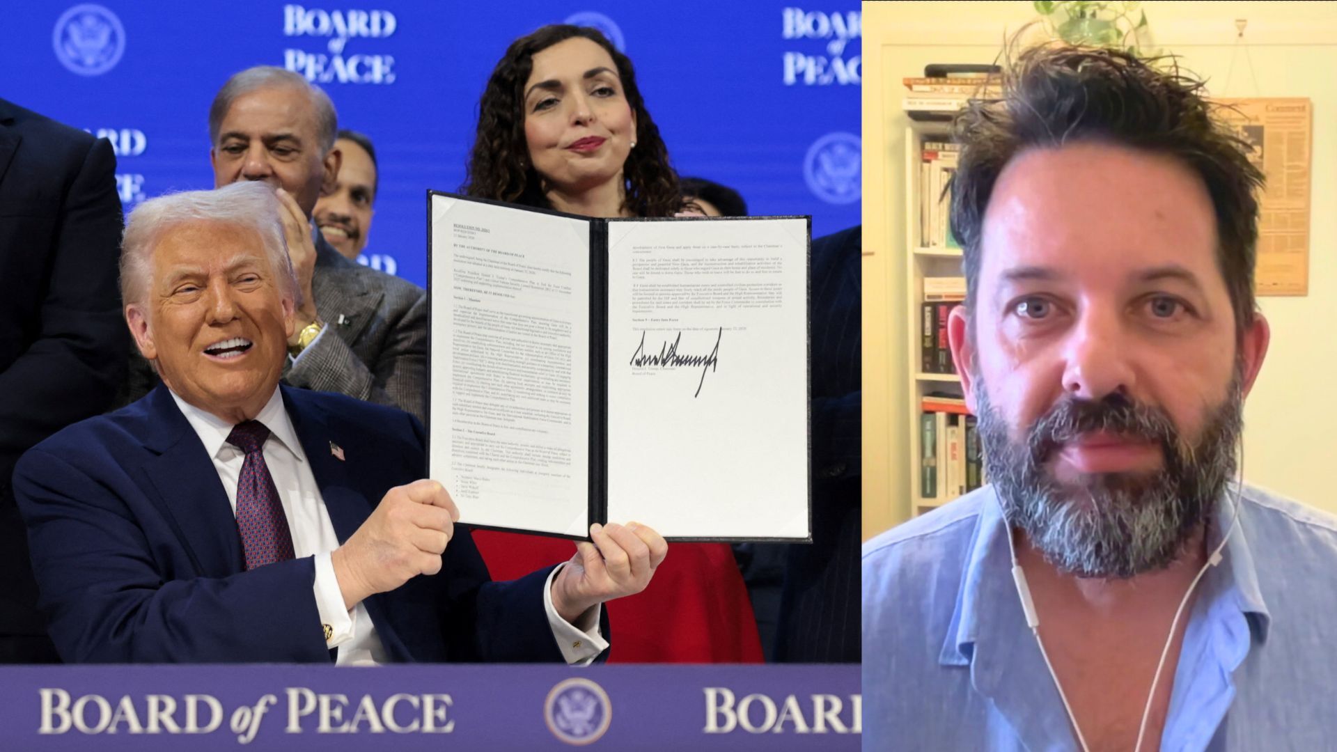 Video thumbnail for Trump’s Board of Peace meets: Who’s in, who’s out, what’s on the agenda?