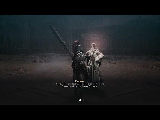 Video thumbnail for The First Berserker: Khazan - Night of Tragedy: Talk with Daphrona "Balance Is Being Restored"