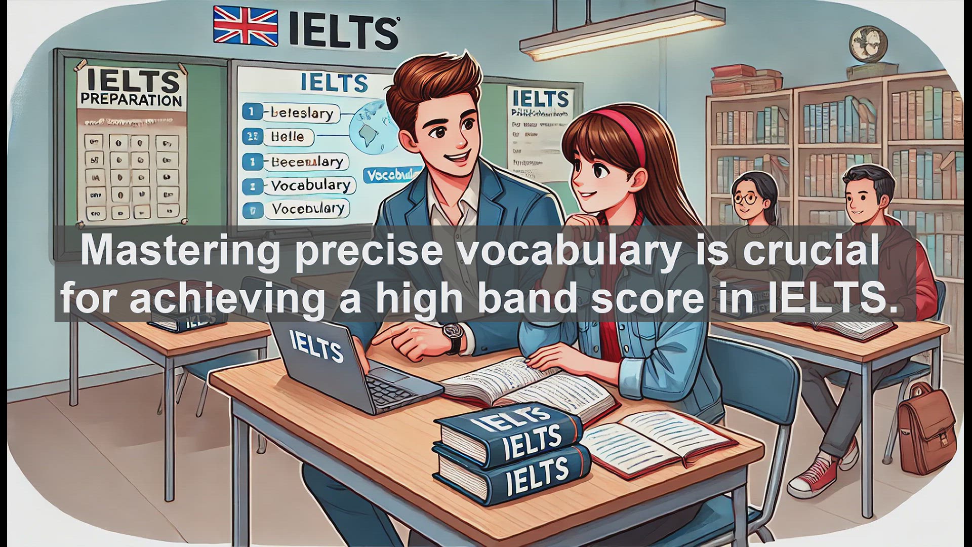 'Video thumbnail for 2500 Must Know IELTS 6.5 Vocabulary - IELTS Vocabulary: Mastering the Word 'Concrete''