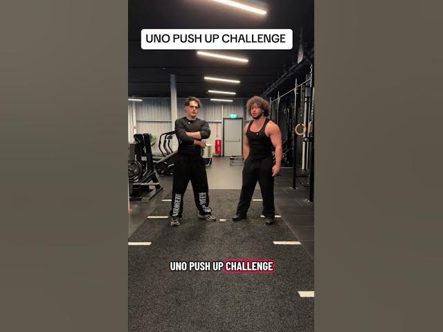 Video thumbnail for UNO pushup challenge |  #myprotein #trend #funny