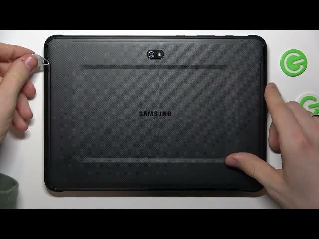 Video thumbnail for How to Eject SIM n SD from Samsung Galaxy Tab Active Pro / How to take out SIM n SD cards