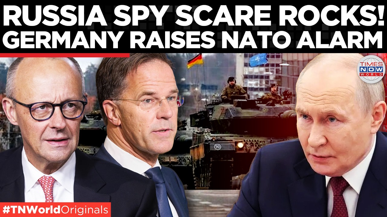 Video thumbnail for UKRAINIAN SPY ARRESTED: Germany Raises Sabotage Alert Amid Suspected Russian Espionage