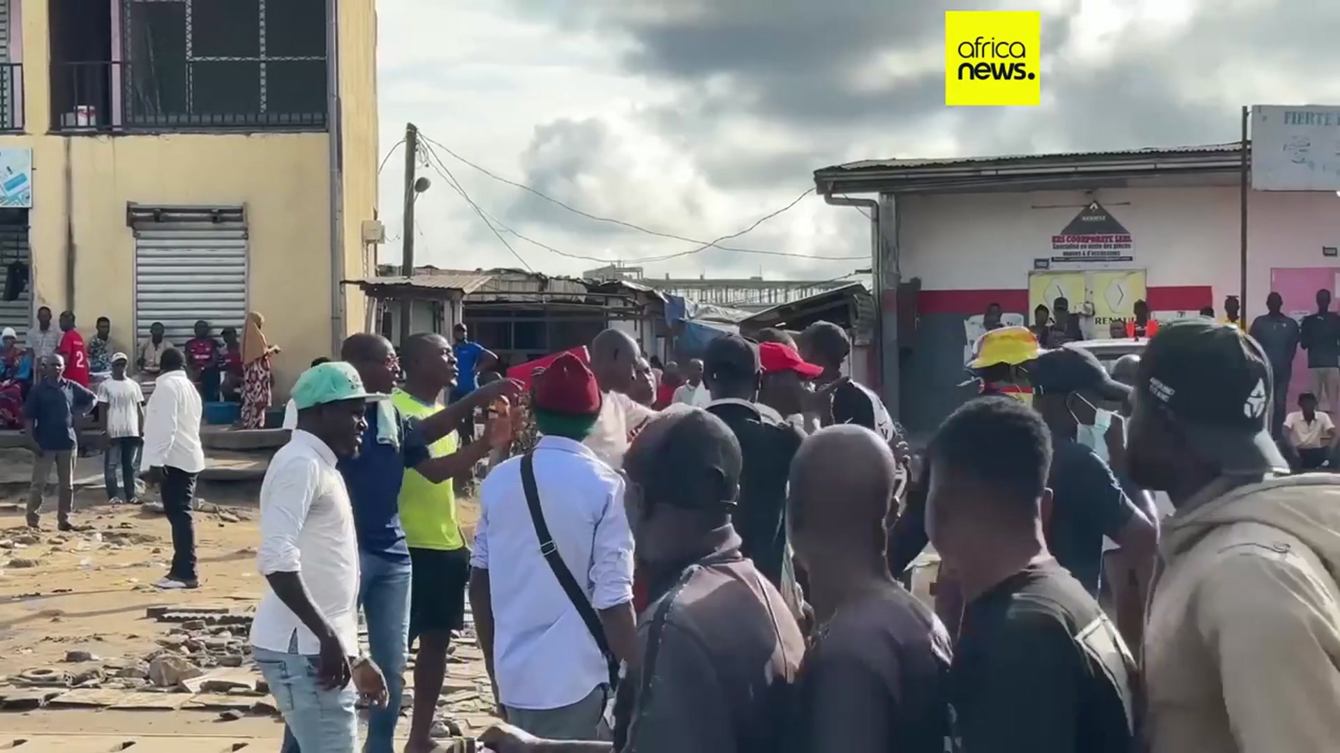 'Video thumbnail for Protests erupt across Cameroon as supporters demand recognition of Issa Tchiroma Bakary’s victory'