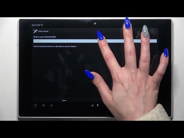Video thumbnail for How to Add Screen Lock on Sony Xperia Tablet Z - Choose Screen Lock