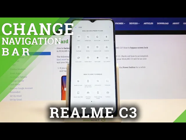 Video thumbnail for How to Change Notification Bar Icons in Realme C3 – Add Shortcuts