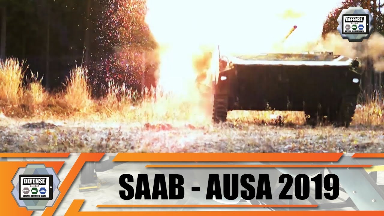 Video thumbnail for AUSA 2019 SAAB Carl-Gustaf M4 technical review man portable multi role weapon system rocket launcher